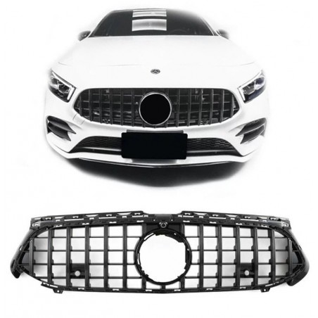 Parrilla Mercedes Clase A W177 Look GT Black