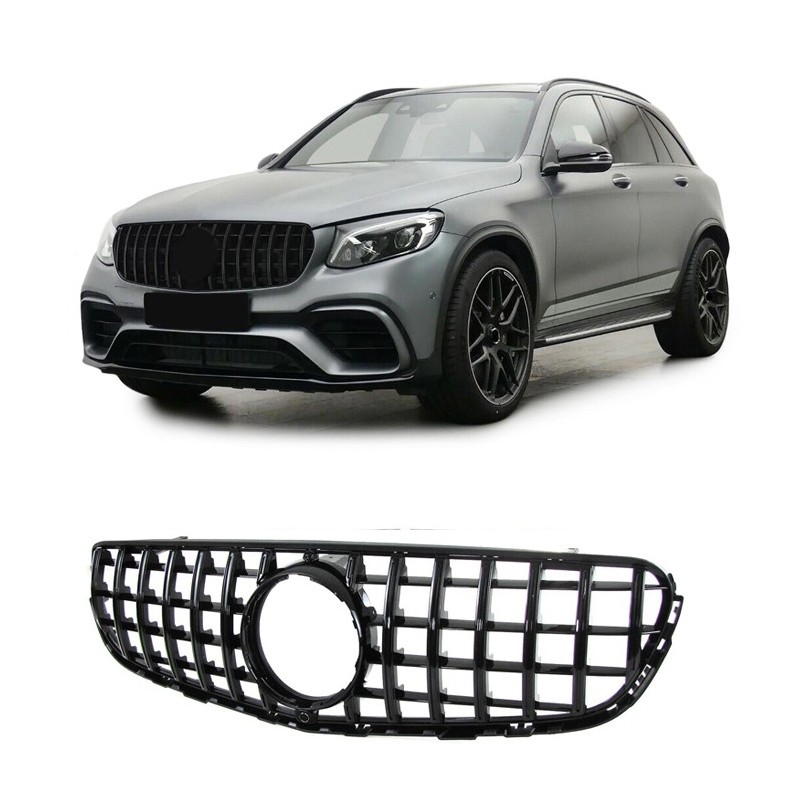 Parrilla Mercedes GLC 15-19 Look GT Black